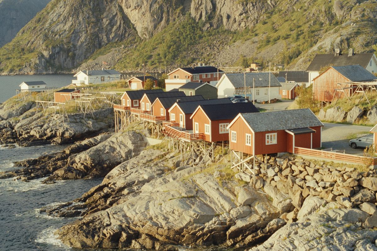Fotografie Norských domků
