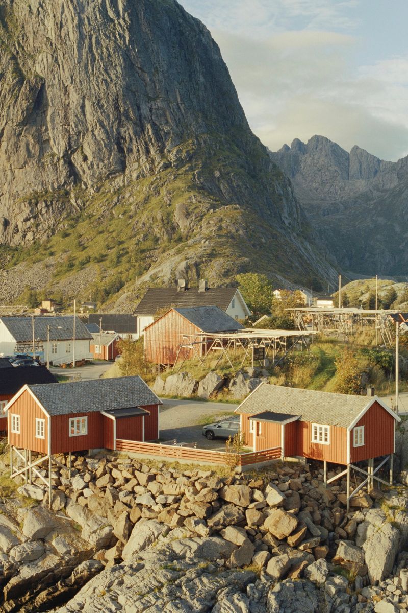 Fotka rybářských domů