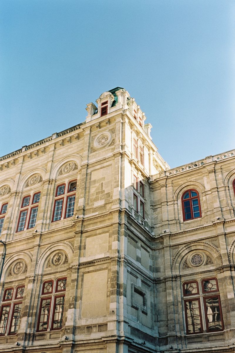 Fotka vídeňské architektury